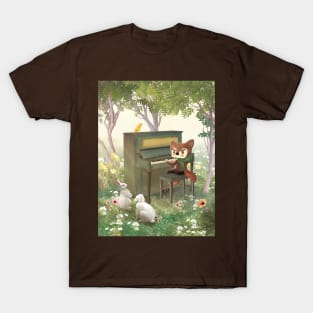 Forest Piano T-Shirt